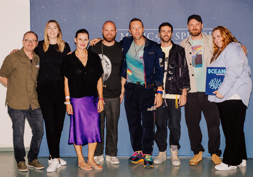 News-Titelbild - Coldplay treffen ihr Team von Warner Music Central Europe