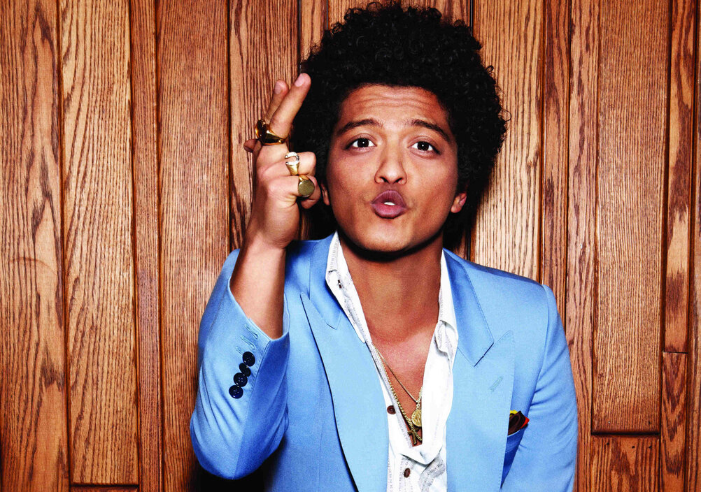 News-Titelbild - Bruno Mars verwandelt mit "Uptown Funk" die Ellen DeGeneres Show in eine Blockparty