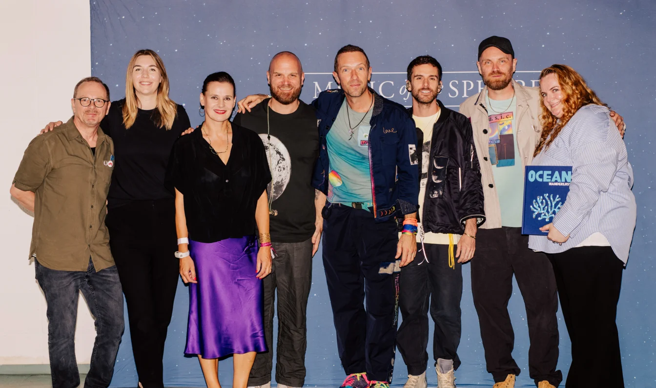 News-Titelbild - Coldplay treffen ihr Team von Warner Music Central Europe